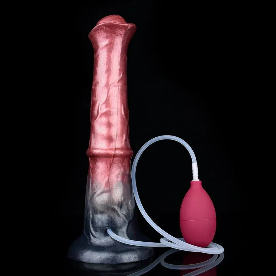 11 Inches Silicone Squirting Horse Dildo