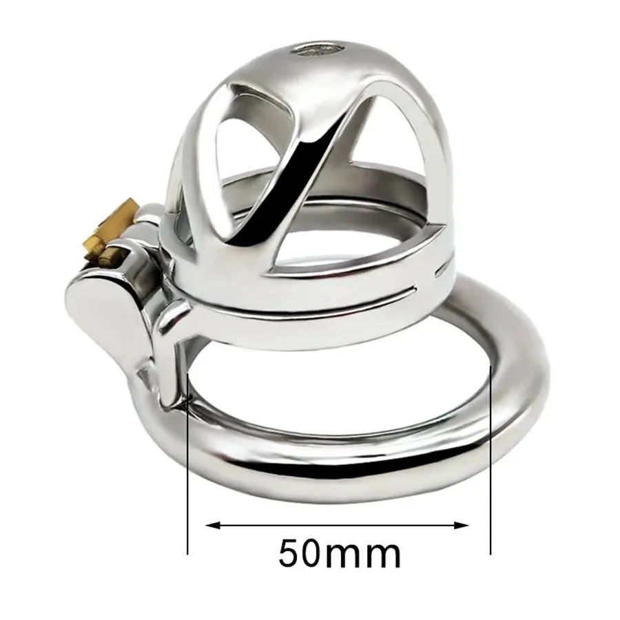 47mm Steel Small Male Dick Chastity Cage