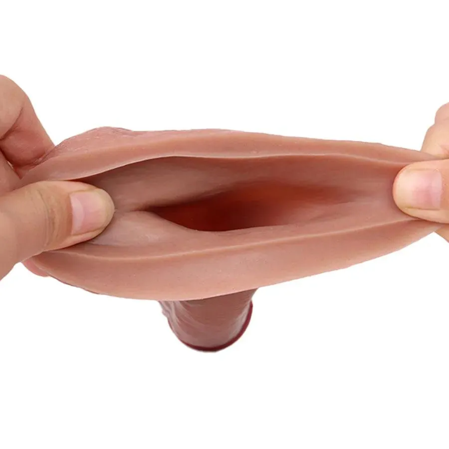 6 Inches Silicone Cock Sleeve Toy for Men