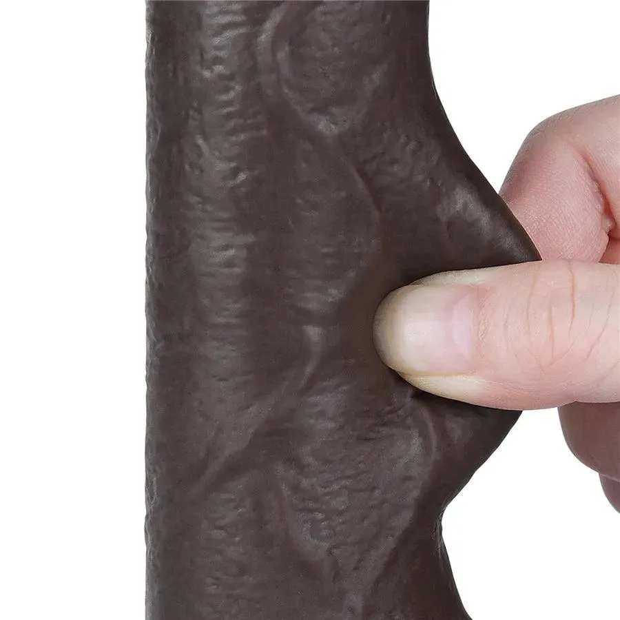 7 Inches Suction Cup Black Dildo