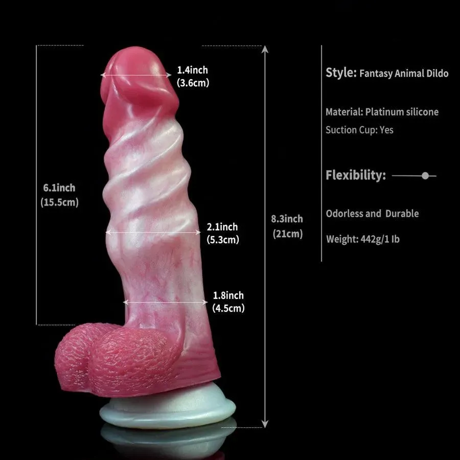 8 Inches Life Life Suction Cup Dildo Toy