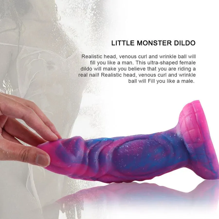 8 Inches Purple Monster Dildo