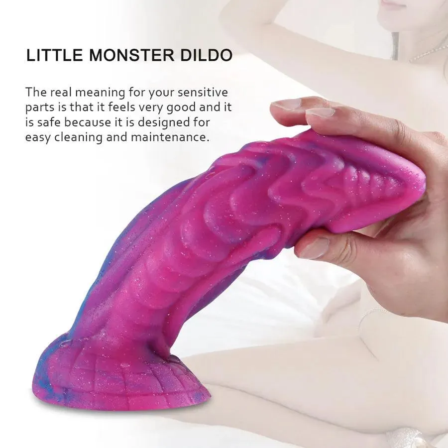 8 Inches Purple Monster Dildo