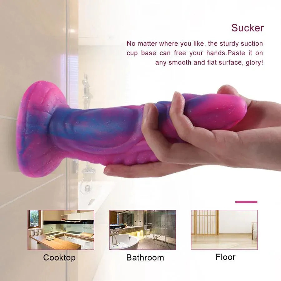 8 Inches Purple Monster Dildo