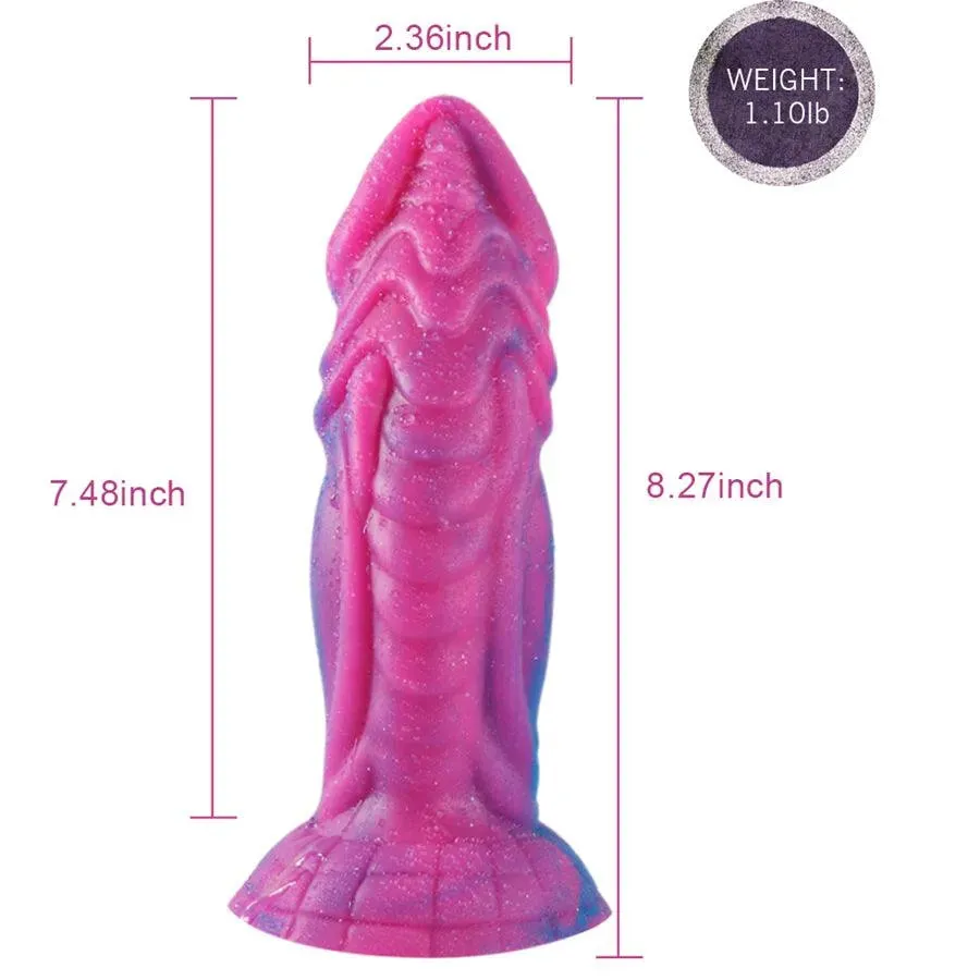 8 Inches Purple Monster Dildo