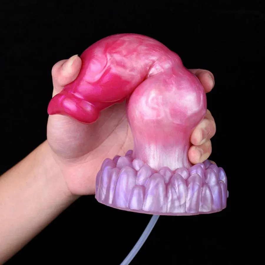 8 Inches Realistic Squirting Dog Cock Dildo