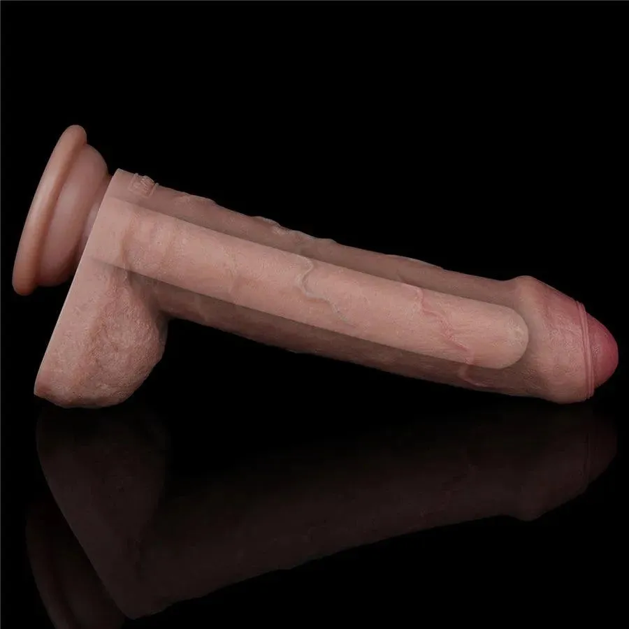 8 Inches Suction Cup Silicone Dildo for Women