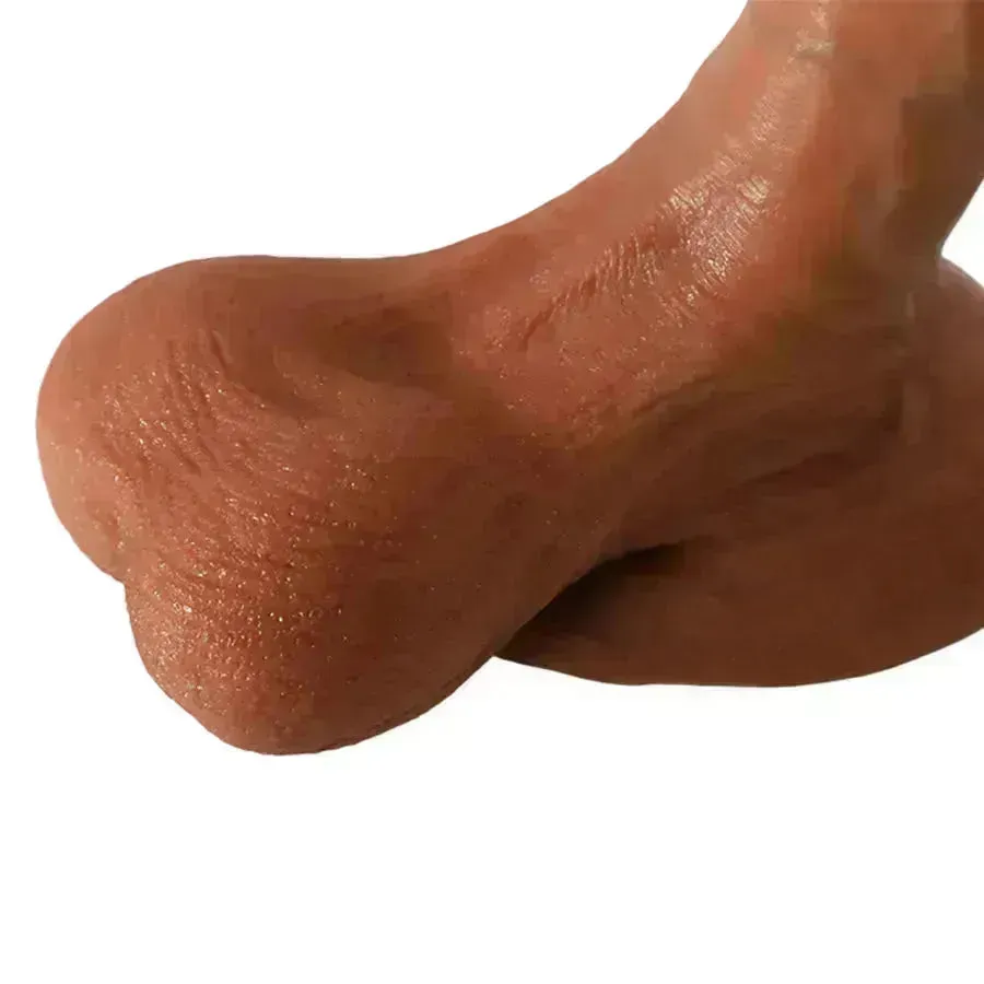 9.5 Inches Silicone Realistic Suction Cup Dildo