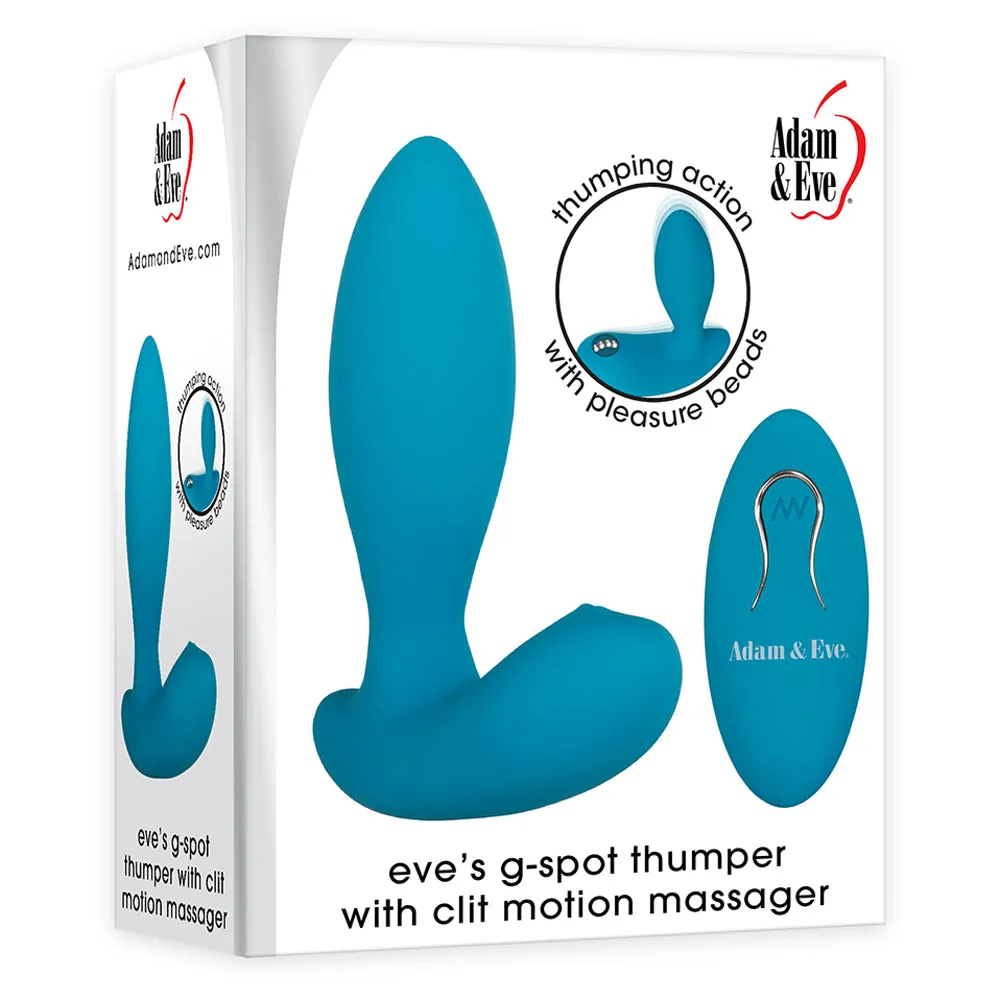 Adam & Eve Eve's G-Spot Thumper With Clit Motion Massager