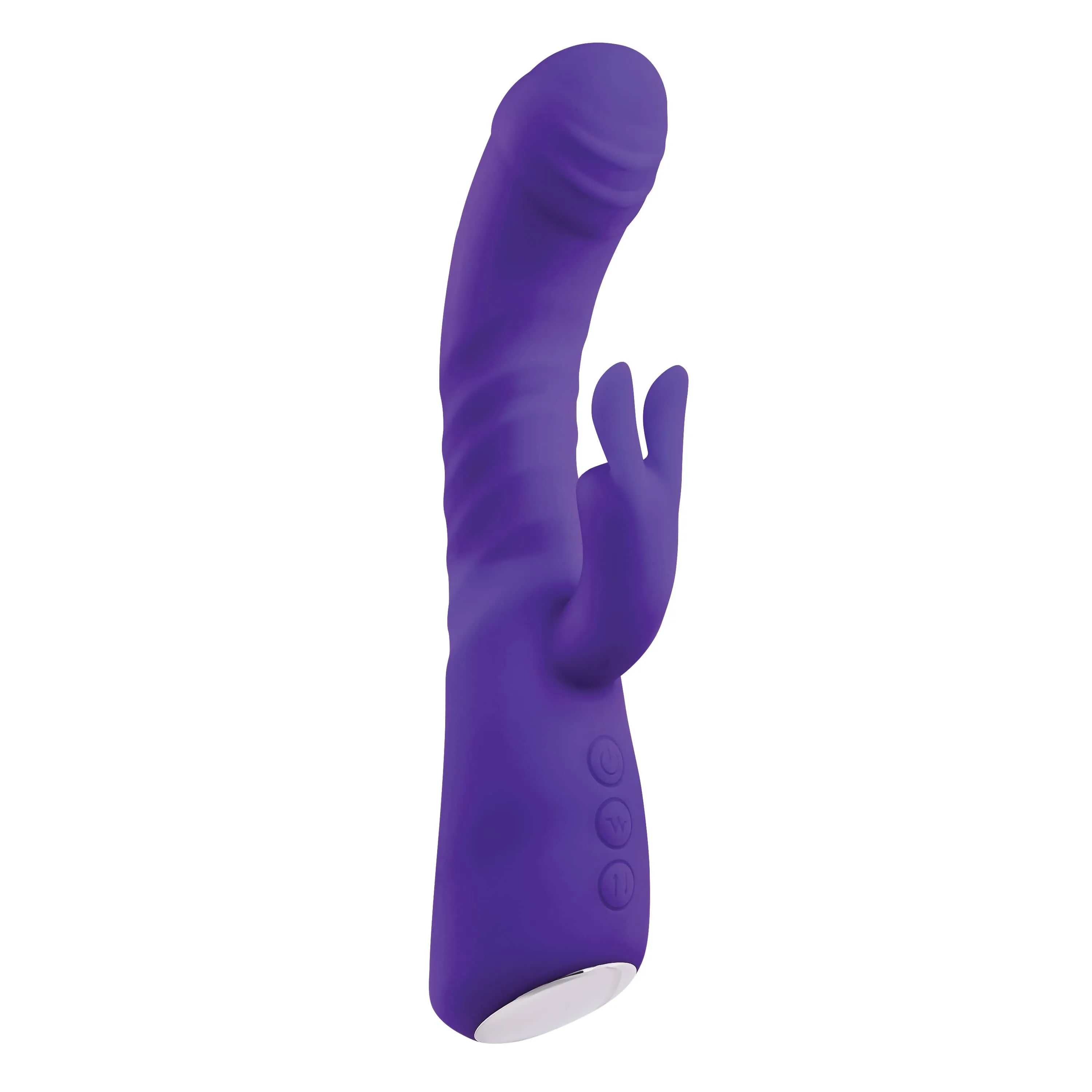 Adam & Eve - Eve's Posh Thrusting Warming Rabbit Vibrator (Purple)