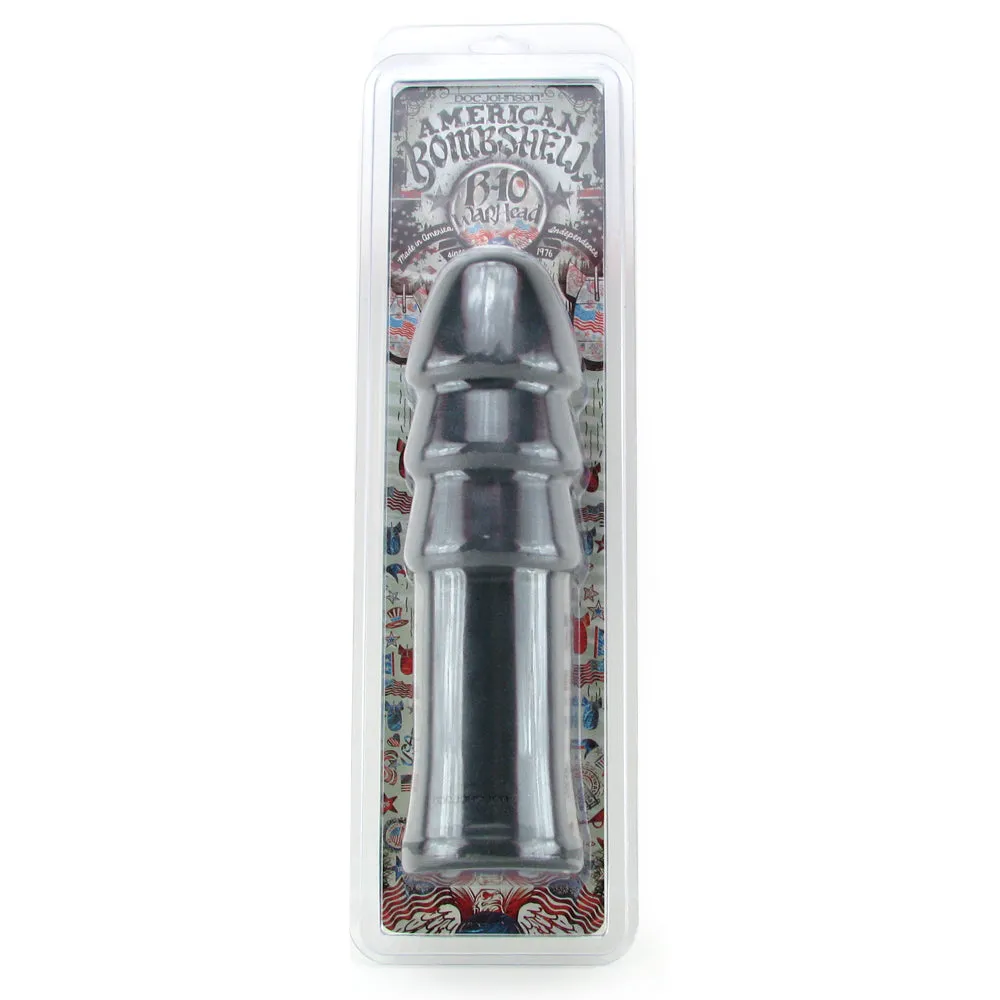 American Bombshell B-10 Warhead Dildo in Gunmetal