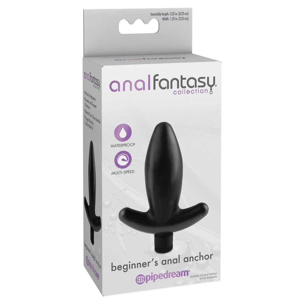 Anal Fantasy Collection Beginner's Vibrating Anal Anchor Plug