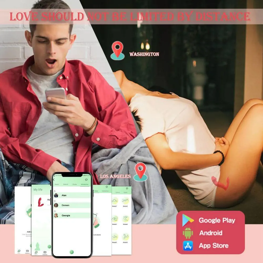 App & Remote Control Women Panty Vibrator Wearable Anal G-Spot Vibrators Sex Toys