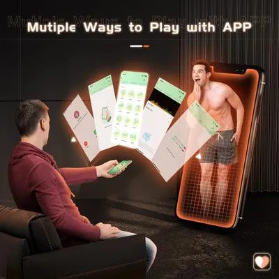 APP Control Adult Toys Vibrator for Men Vibrating Butt Plug with 7 Vibration Modes