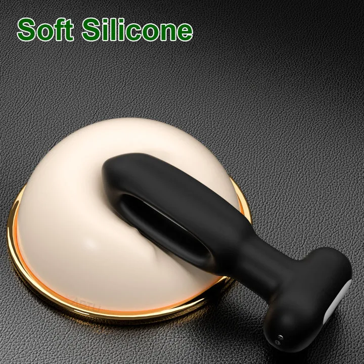 APP Control Butt Plug 9 Tapping 9 Vibrating Anal Plug Pointed Design Anal Vibrator Prostate Massager