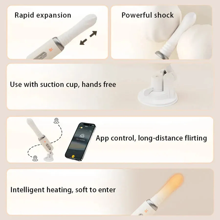 App Controlled Handsfree Dildo Machine