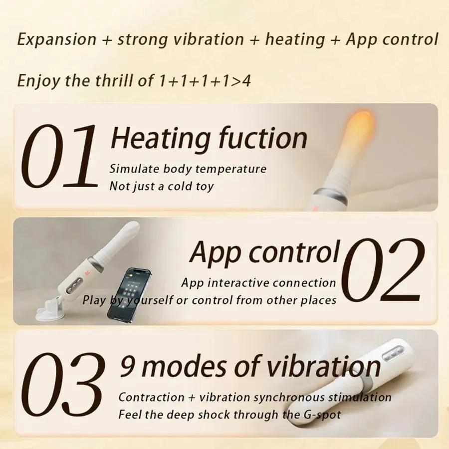 App Controlled Handsfree Dildo Machine