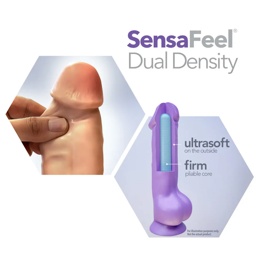 Au Naturel Daddy 14" Realistic Sensa Feel Dual-Density Dildo