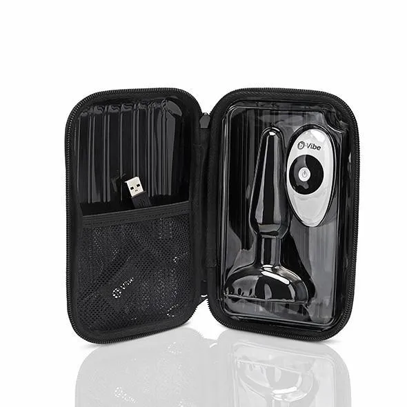 B-Vibe - Trio Remote Control Vibrating Anal Plug (Black)