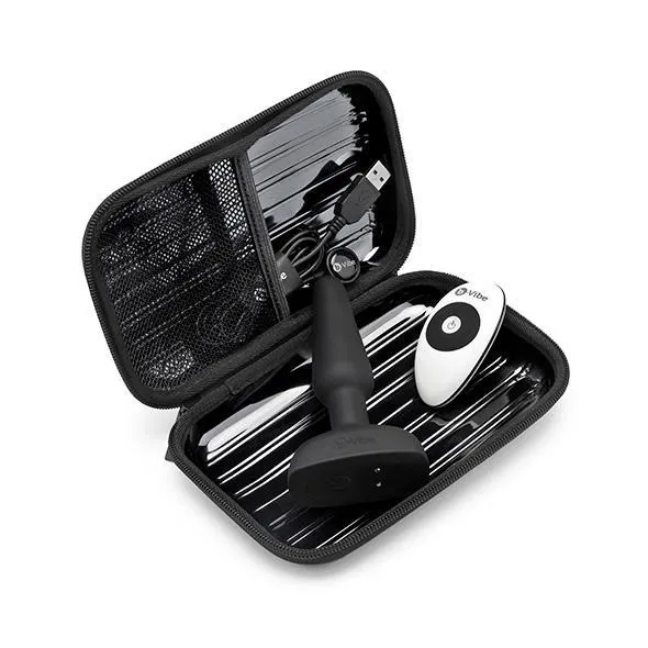 B-Vibe - Trio Remote Control Vibrating Anal Plug (Black)