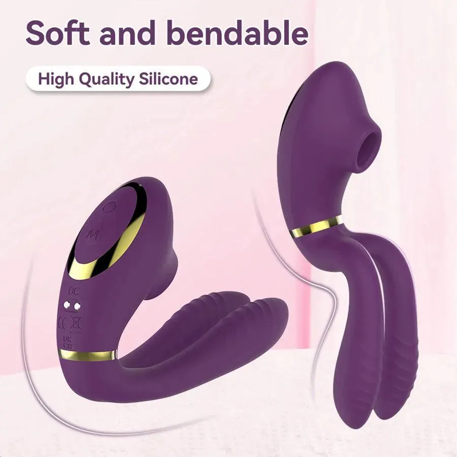 Bluetooth Controlled Sucking Vibrator for Women