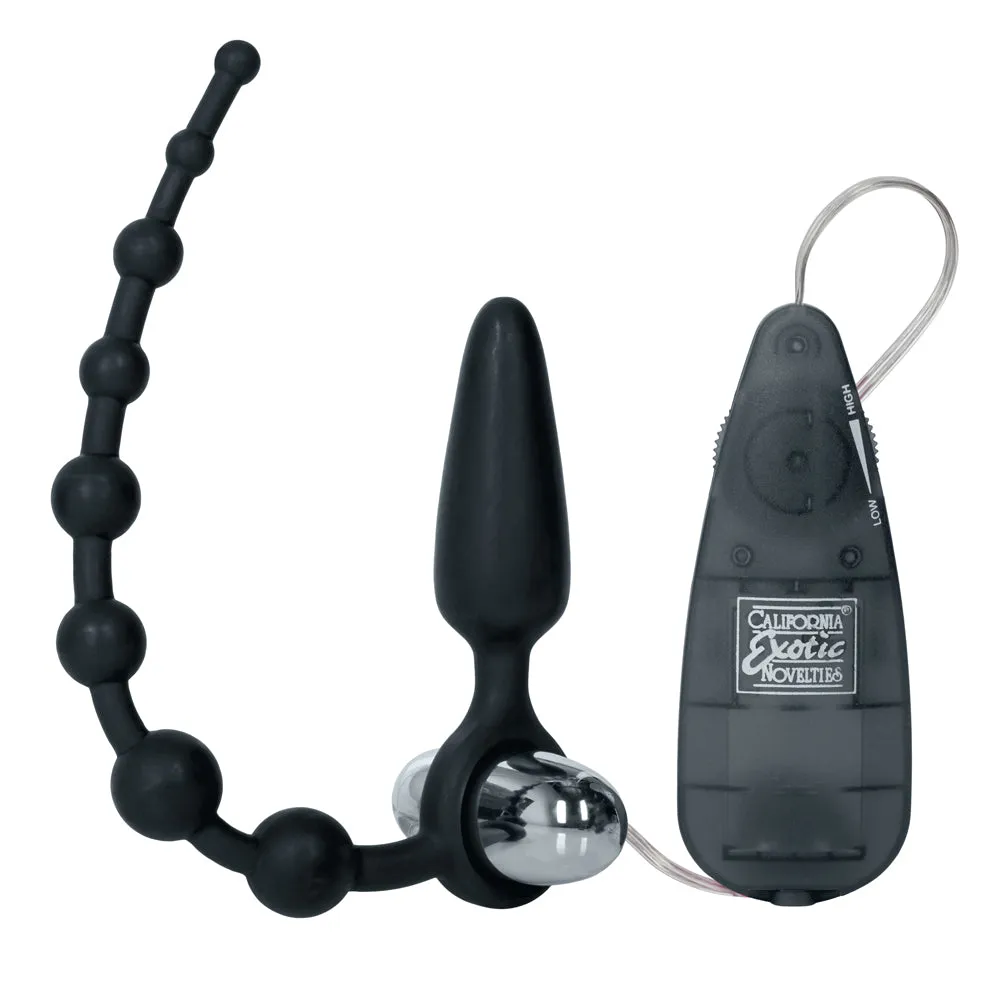 Booty Call Booty Double Dare Vibrating Anal Plug & Beads