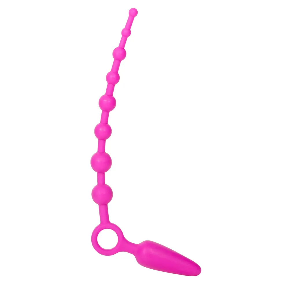 Booty Call Booty Double Dare Vibrating Anal Plug & Beads