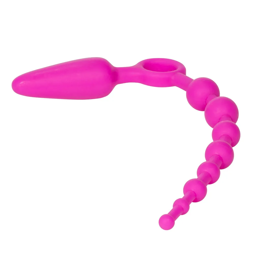 Booty Call Booty Double Dare Vibrating Anal Plug & Beads