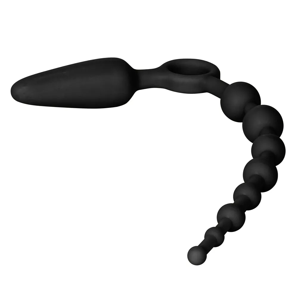 Booty Call Booty Double Dare Vibrating Anal Plug & Beads