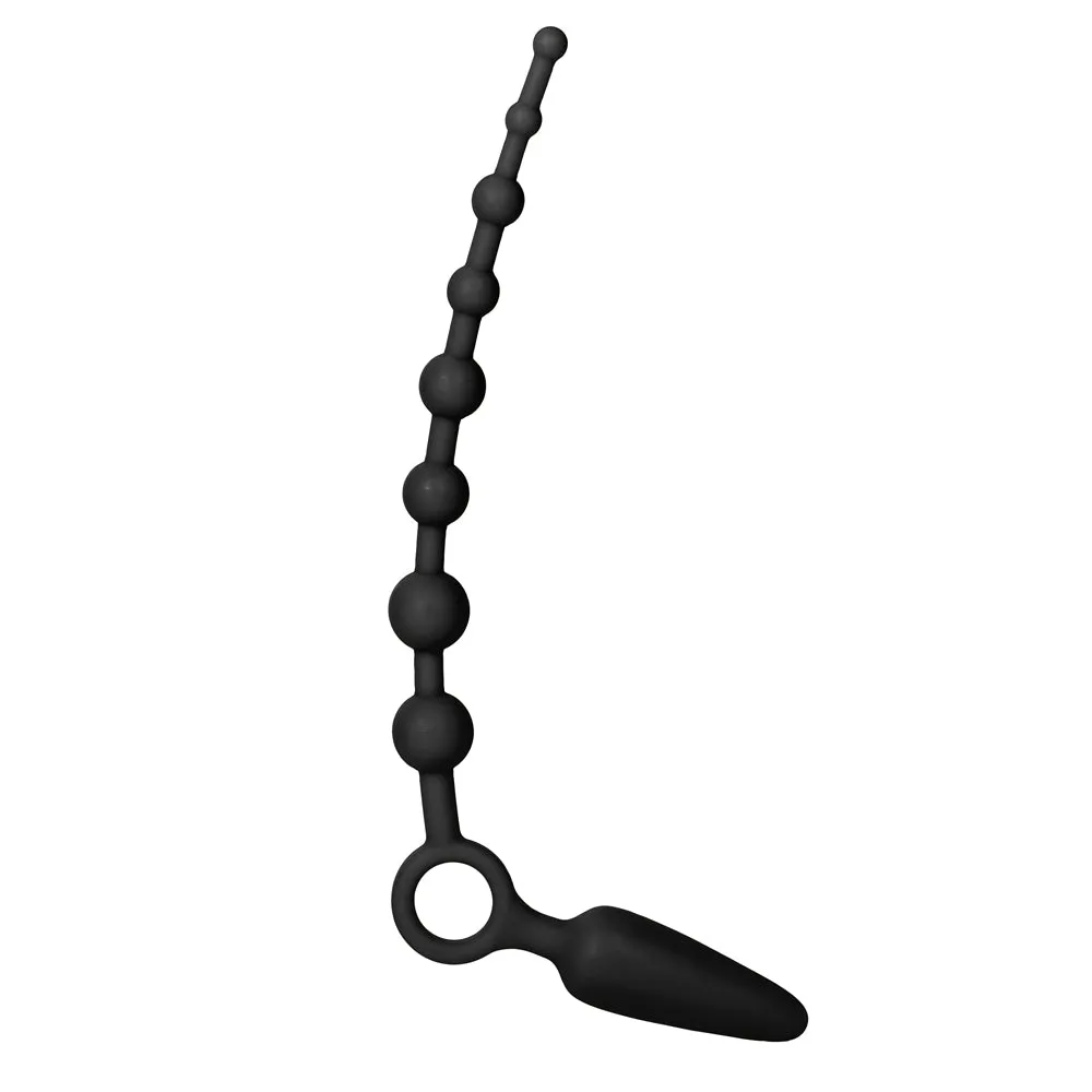 Booty Call Booty Double Dare Vibrating Anal Plug & Beads
