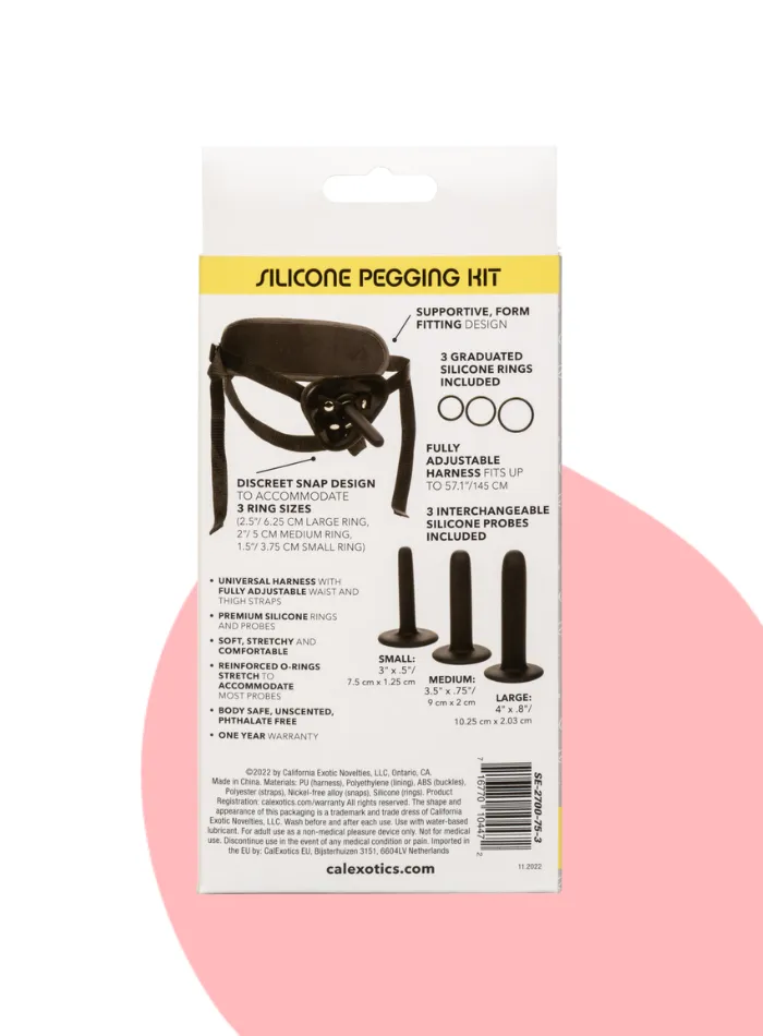 Boundless SILICONE PEGGING KIT