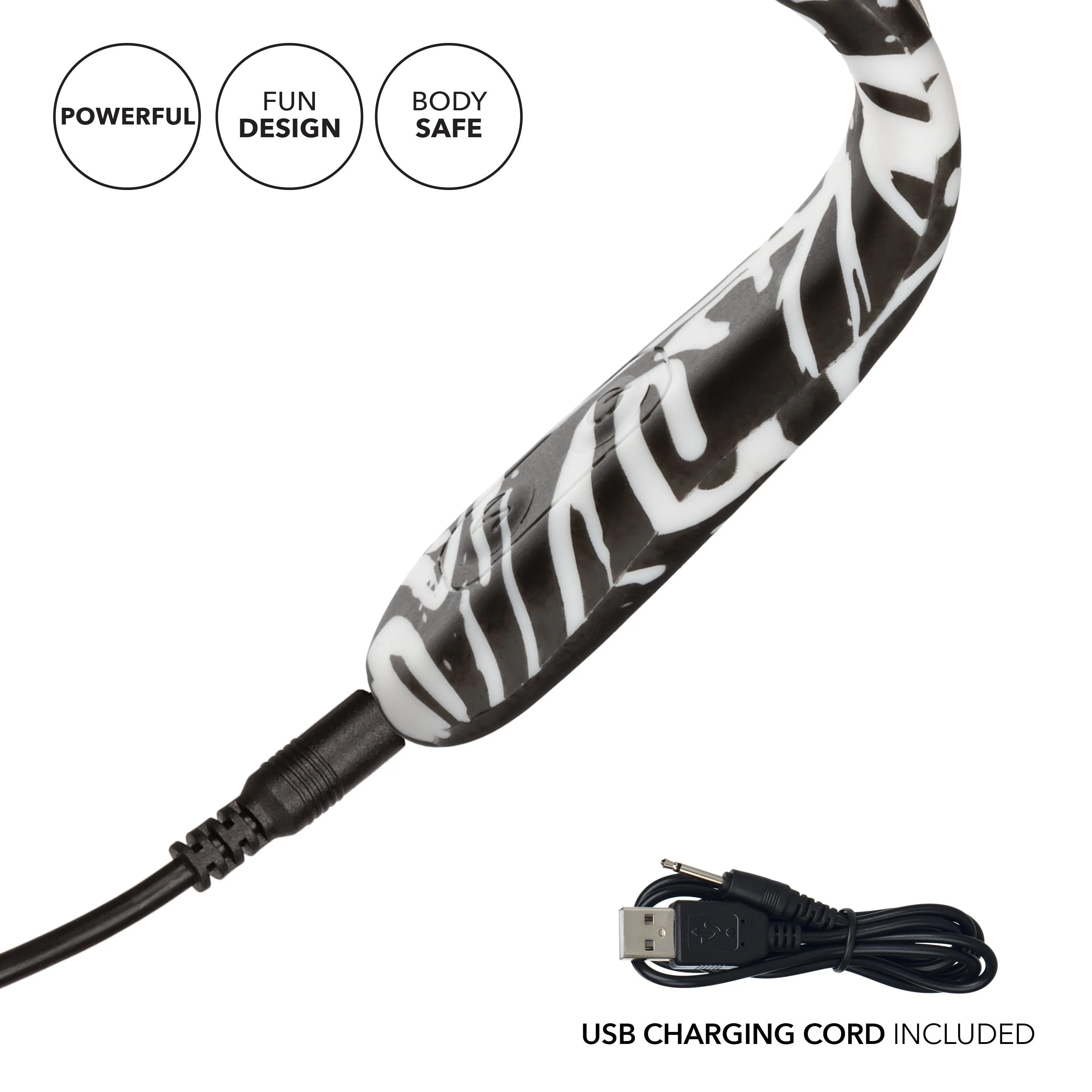 Calexotics - Hype Flexi Bendable G-Spot Wand (Multicolor)