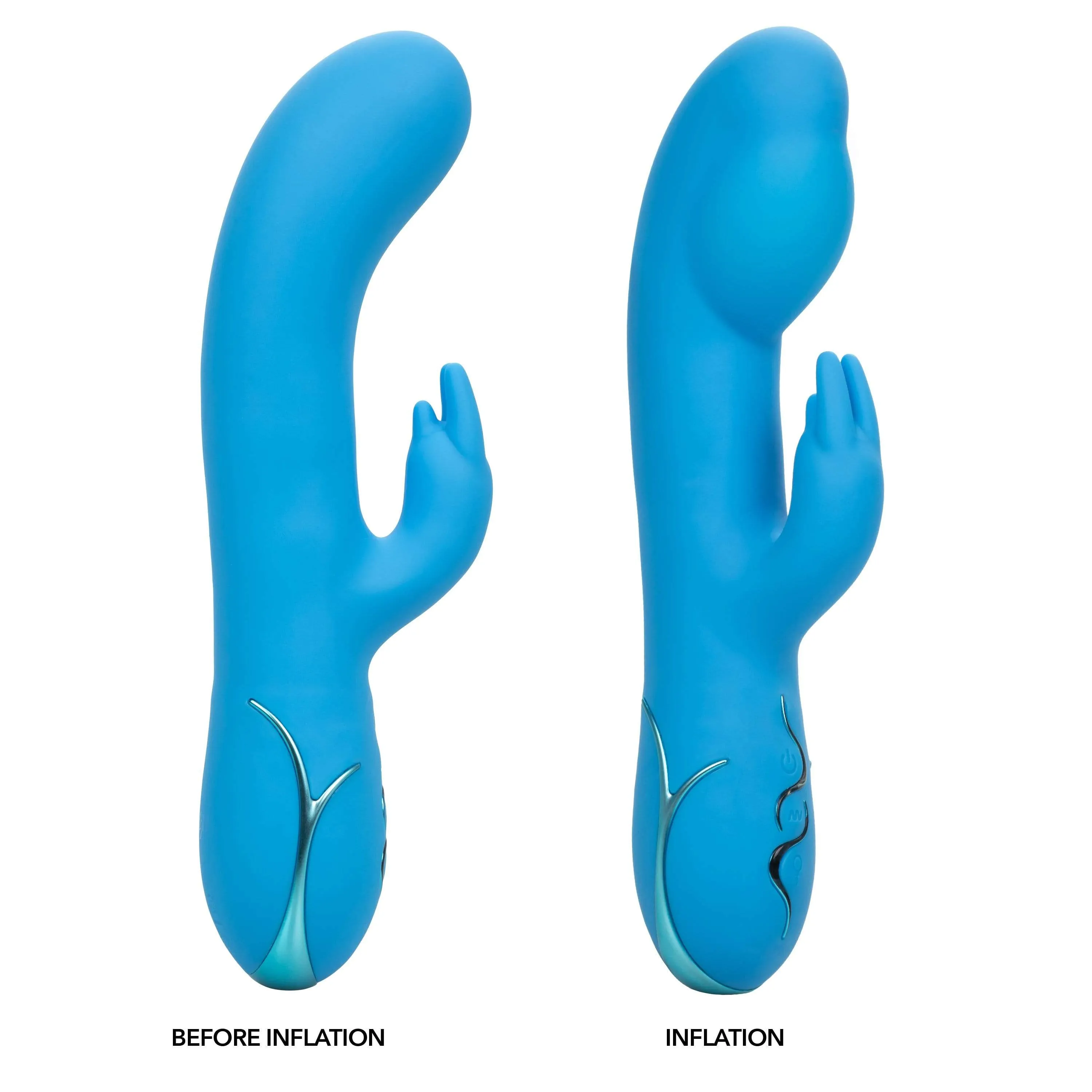 California Exotics - Insatiable G Inflatable G Bunny Vibrator (Blue)