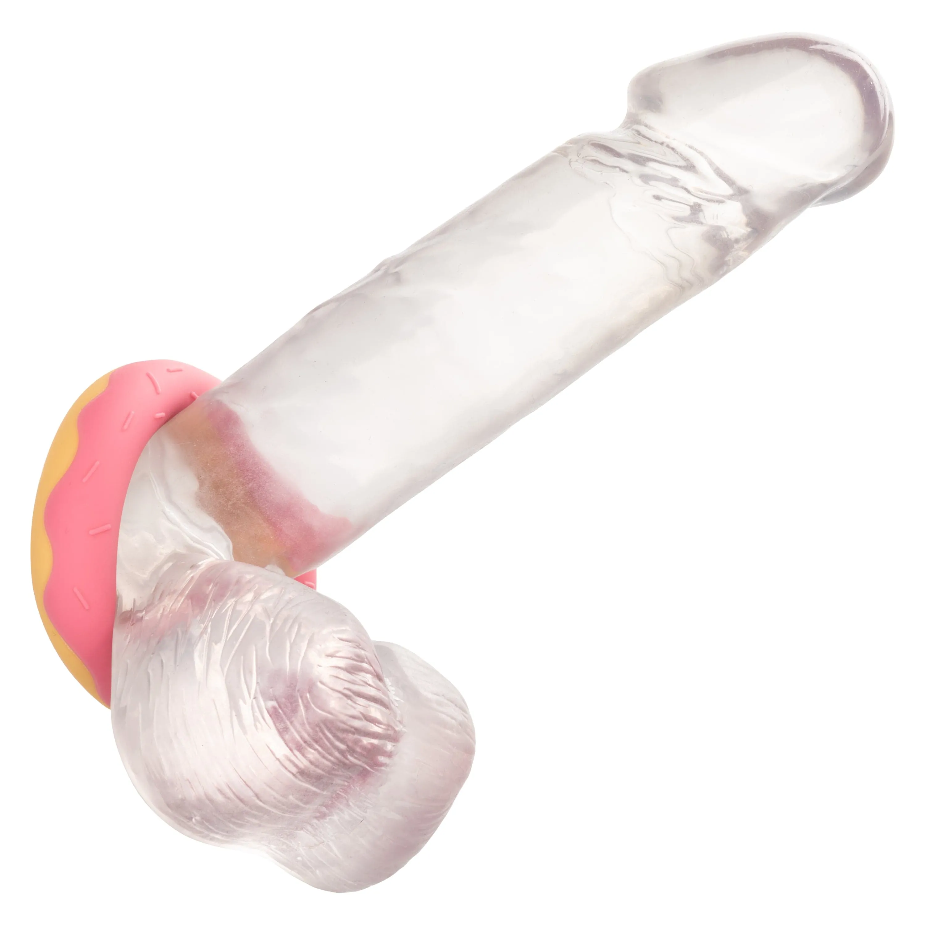 California Exotics - Naughty Bits Dickin Donuts Silicone Donut Cock Ring (Pink)