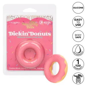California Exotics - Naughty Bits Dickin Donuts Silicone Donut Cock Ring (Pink)