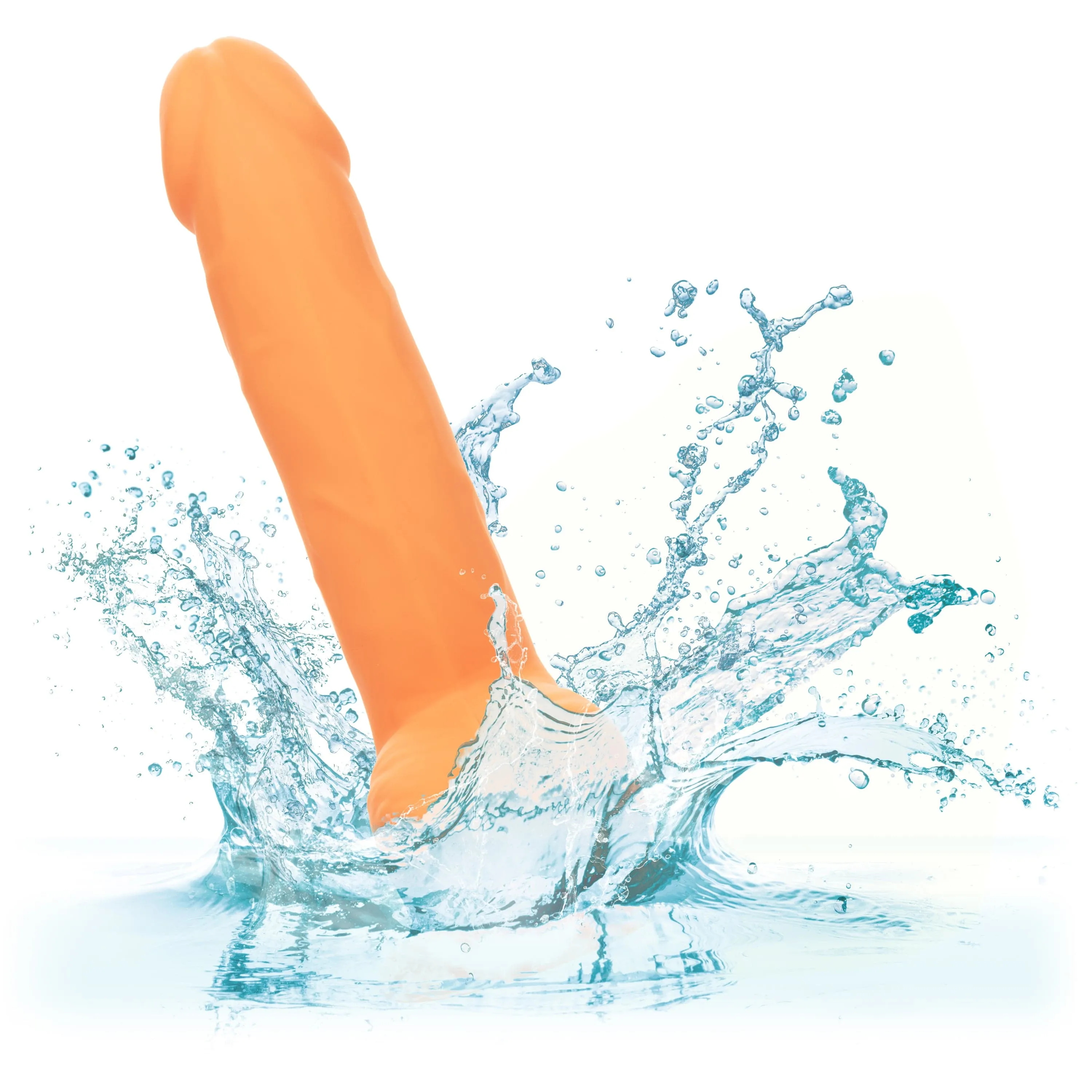 California Exotics - Neon Silicone Studs Realistic Dildo 6"