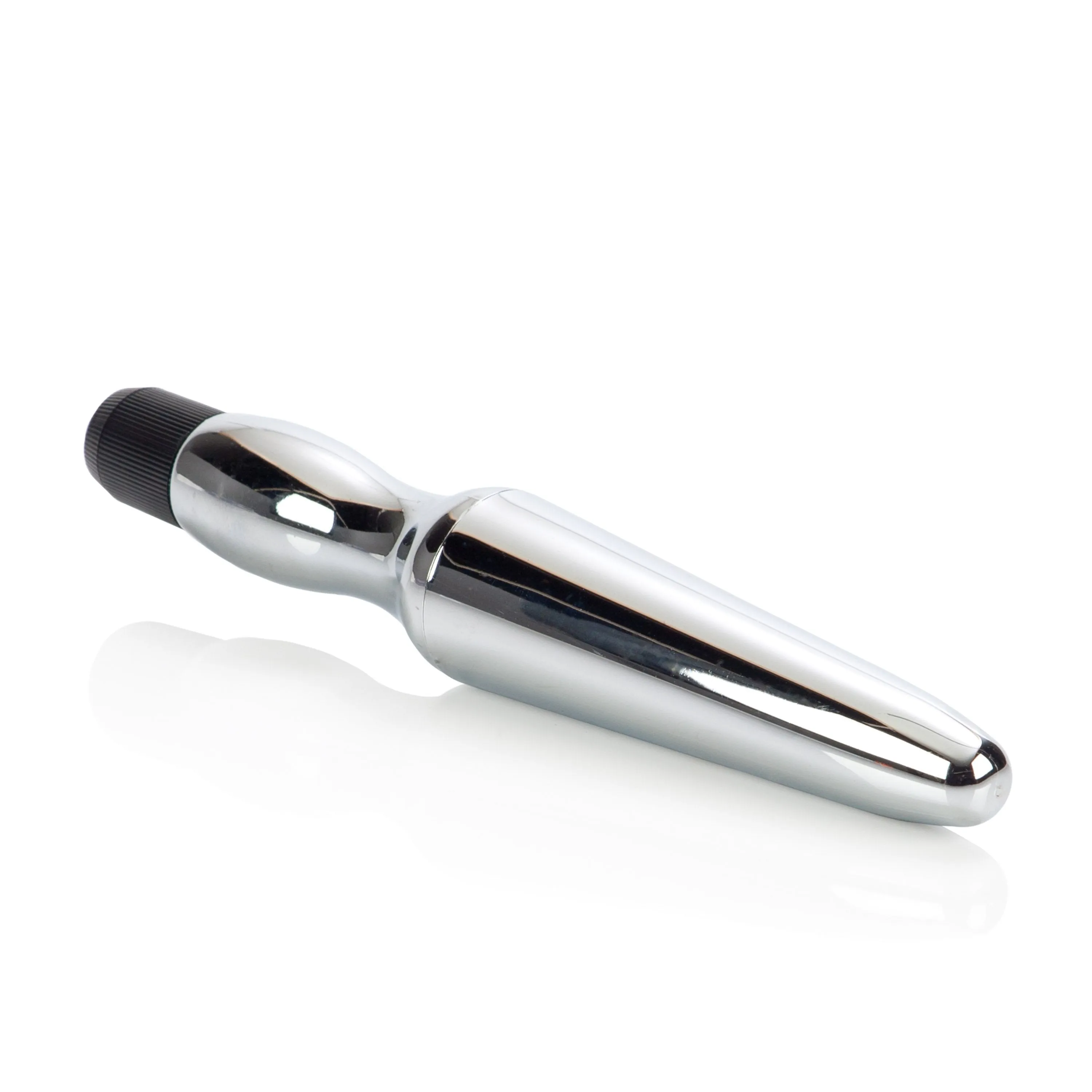 California Exotics - Vibrating Waterproof Anal Probe Prostate Massager (Silver)