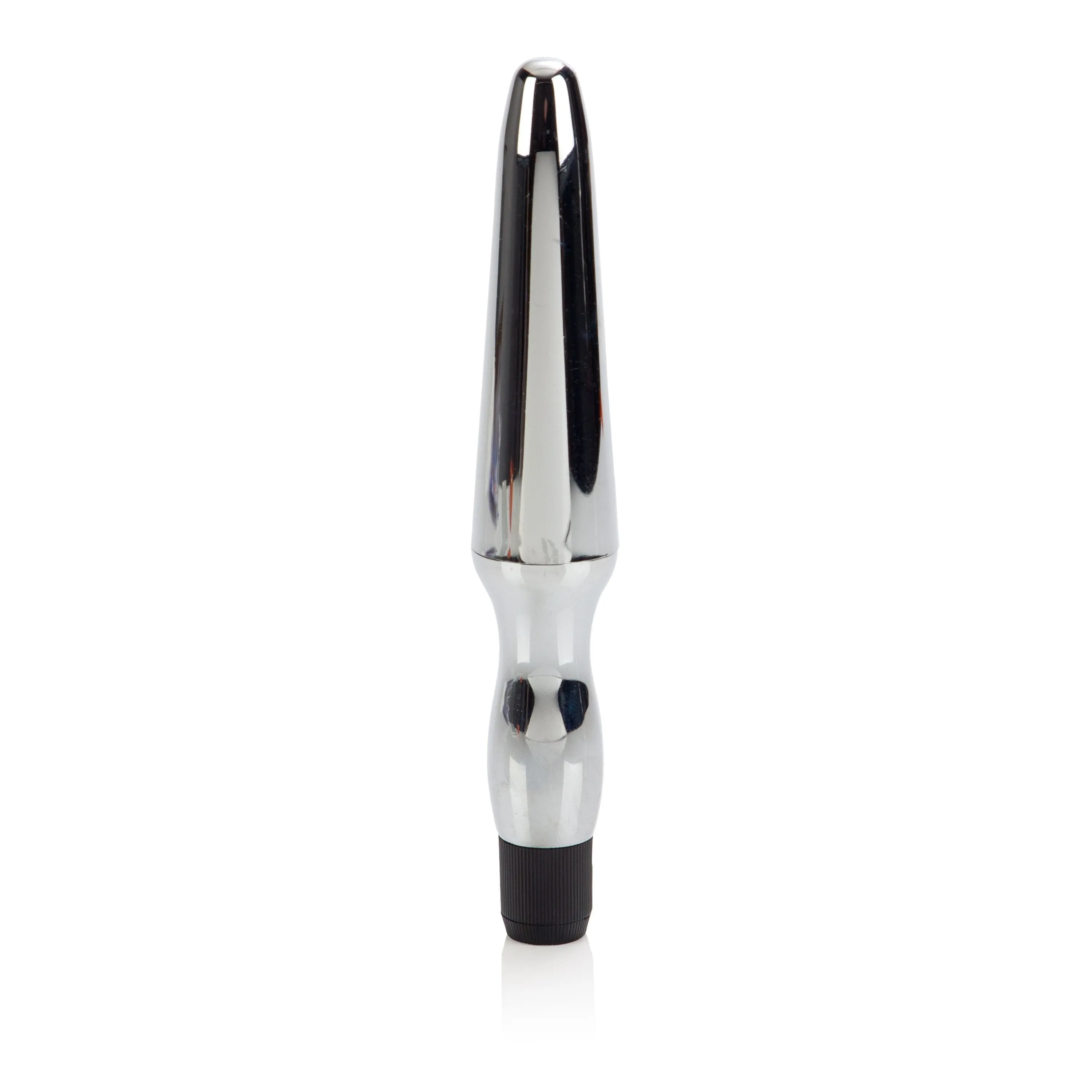 California Exotics - Vibrating Waterproof Anal Probe Prostate Massager (Silver)