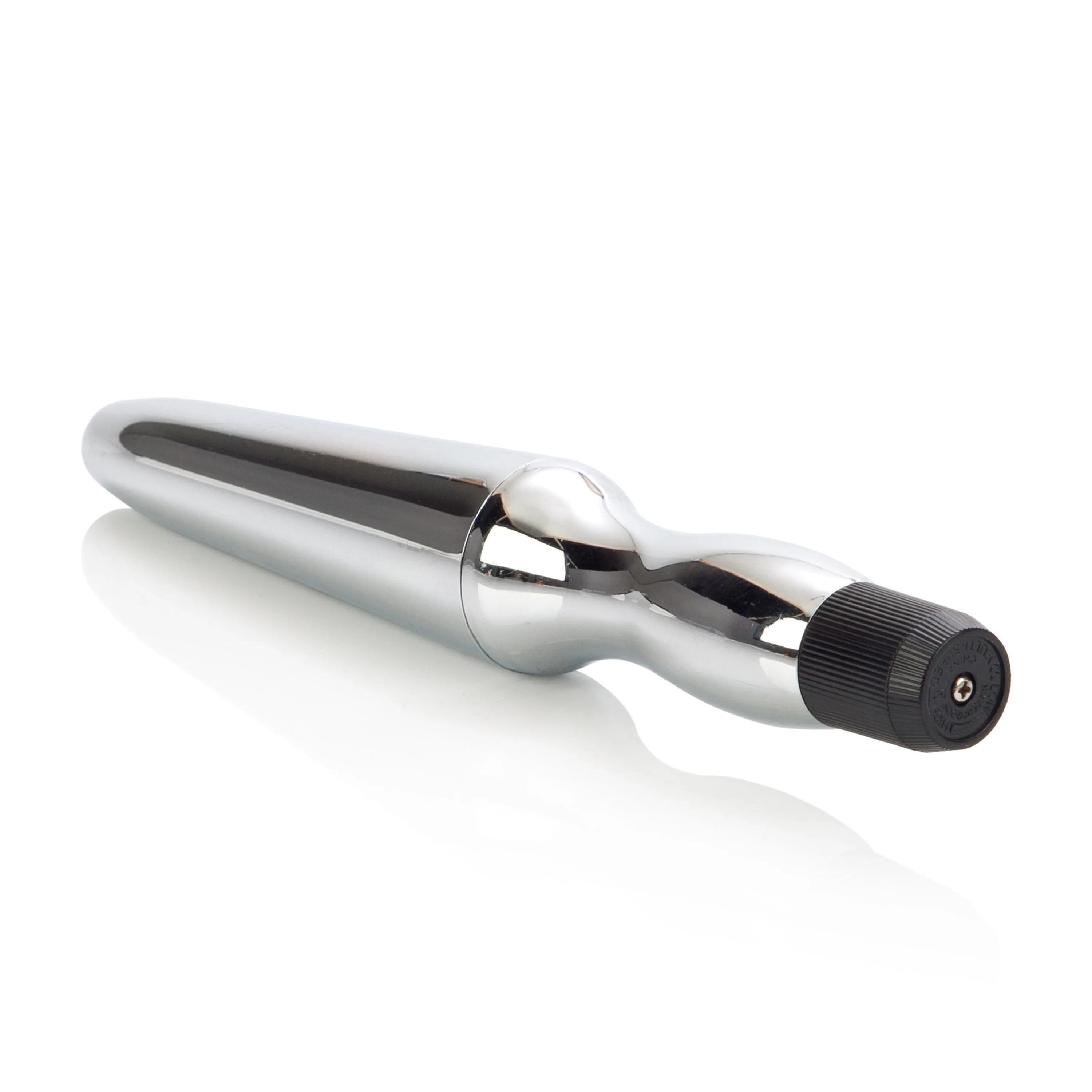 California Exotics - Vibrating Waterproof Anal Probe Prostate Massager (Silver)