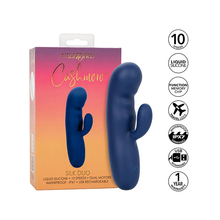 Cashmere Silk Duo Rabbit Vibrator