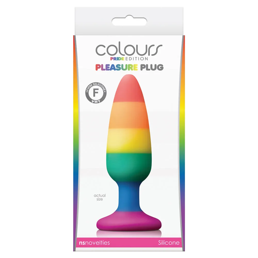 Colours Pride Edition Silicone Pleasure Anal Plug - Medium