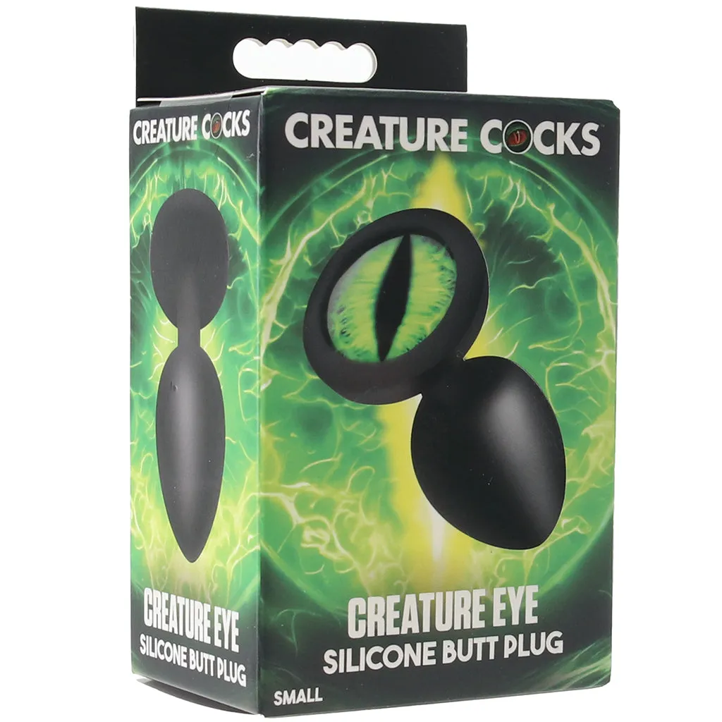 Creature Cocks Creature Eye Silicone Butt Plug in Small