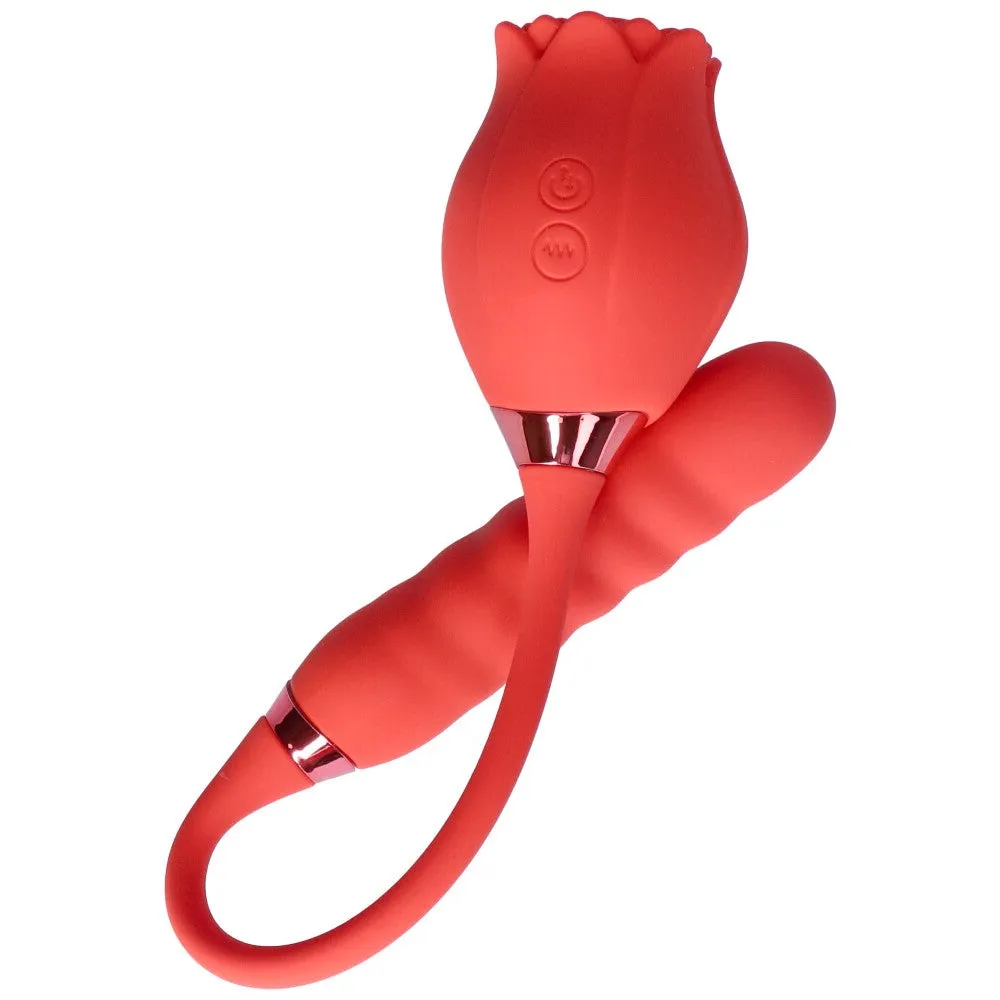 Dual-Ended Air Pulse Clit Stimulator