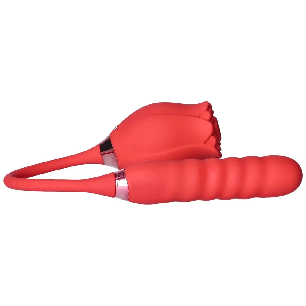 Dual-Ended Air Pulse Clit Stimulator