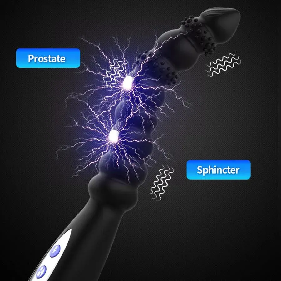 Electric Pulse Vibrating Anal Beads