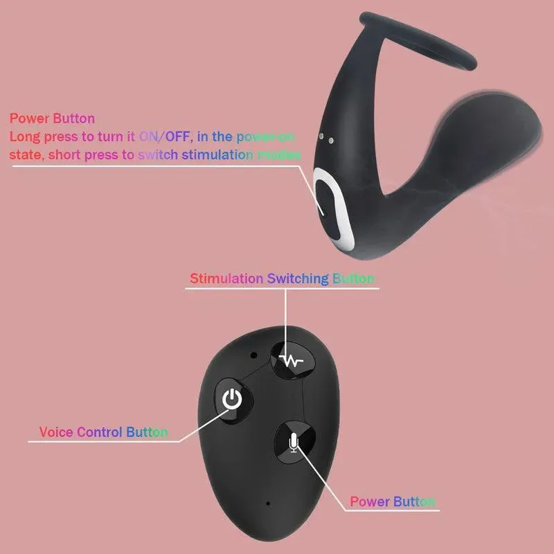 Electric Shock Anal Vibrator for Men