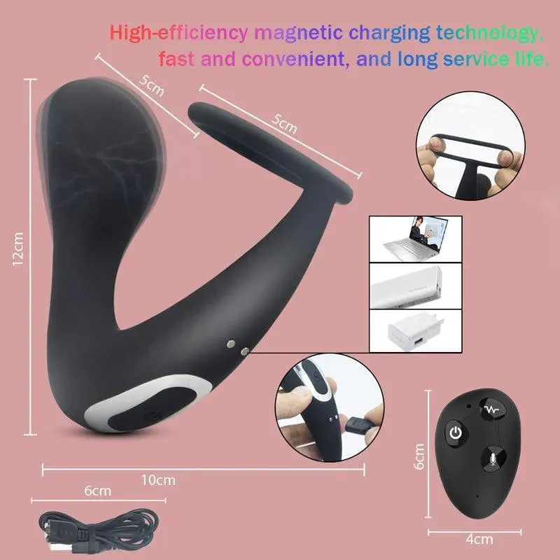 Electric Shock Anal Vibrator for Men