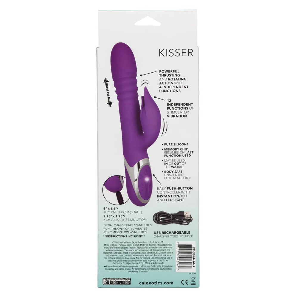 Enchanted Kisser - Thrusting Rabbit Vibrator
