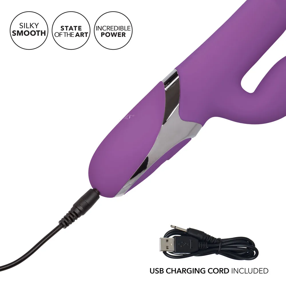 Enchanted Kisser - Thrusting Rabbit Vibrator