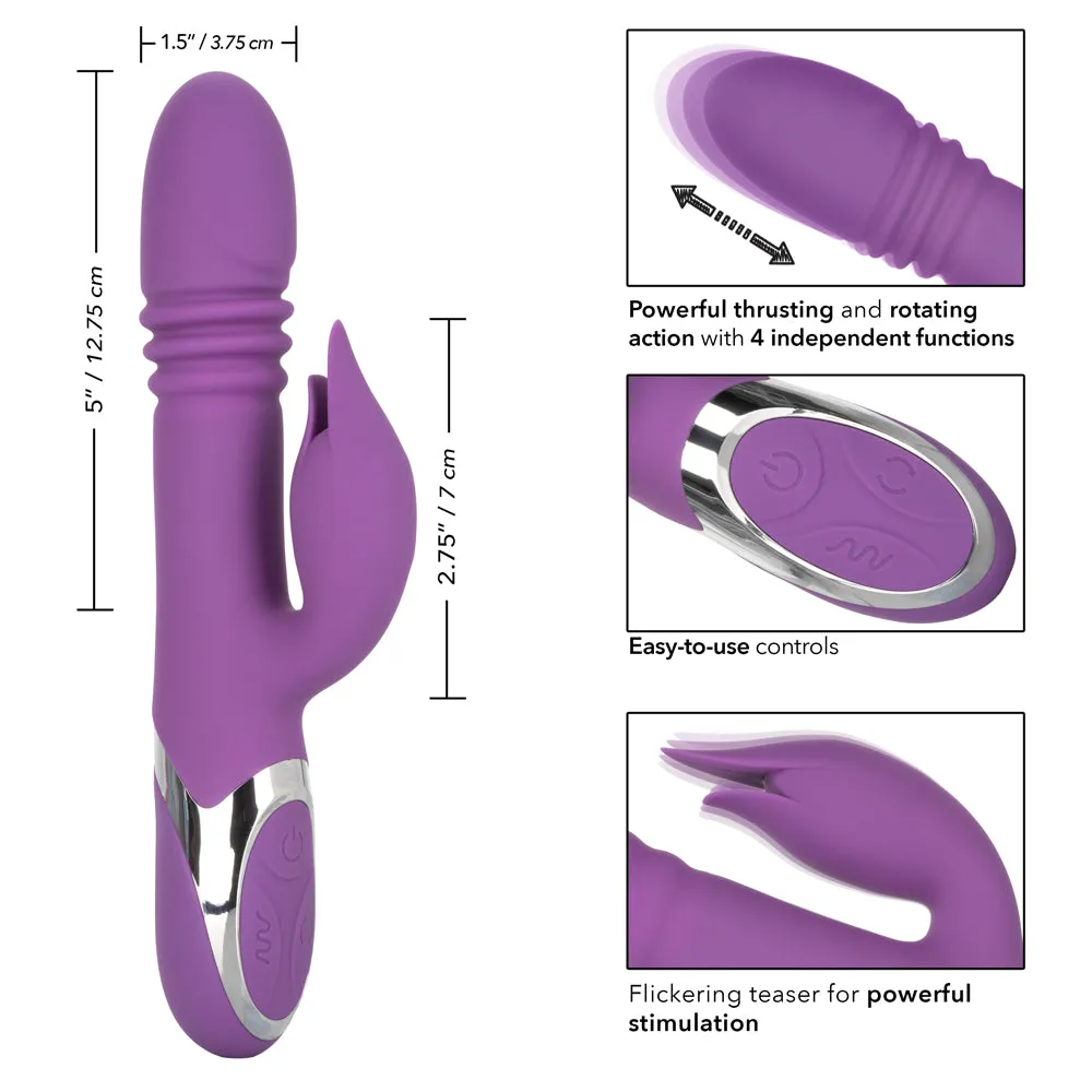 Enchanted Kisser - Thrusting Rabbit Vibrator